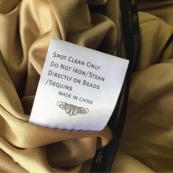 Sue Wong black strapless embellished lace cocktail dress Size 4 - Picture 10 of 11